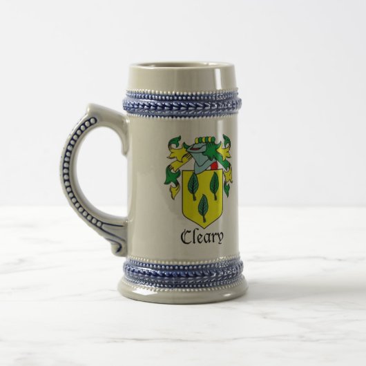Cleary Shield Stein Bierpul (Links)
