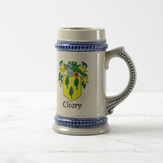 Cleary Shield Stein Bierpul