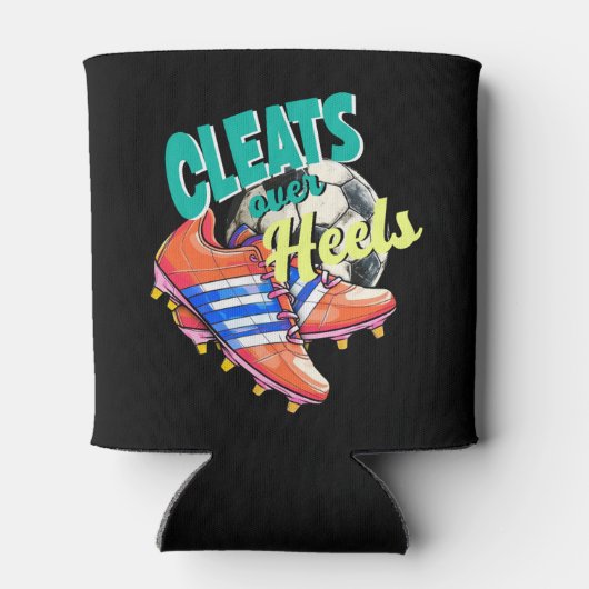 Cleats Over Heels, Meisjes Voetbal Football Blikjeskoeler