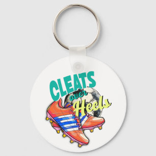 Cleats Over Heels, Voetbalschoenen Football Sleutelhanger