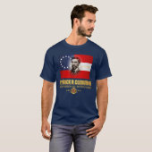 Cleburne (zuidelijke patriot) t-shirt (Voorkant volledig)