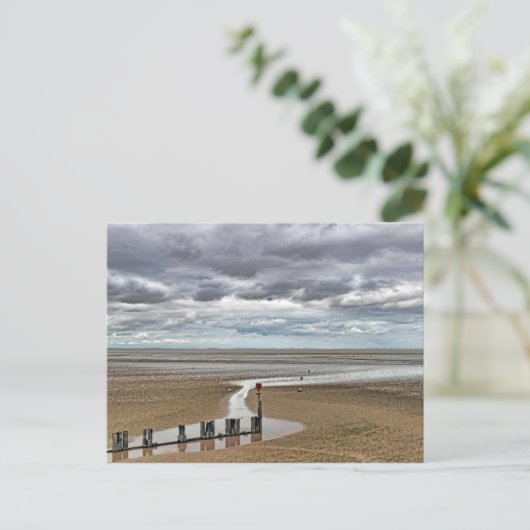 Cleethorpes Beach Lincolnshire Briefkaart (Staand voorkant)
