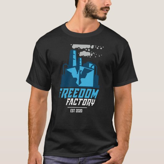 Cleetus McFarland Merch Freedom Factory T-shirt (Voorkant)