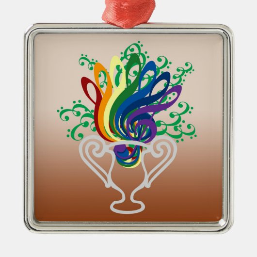 Clef Bouquet Ornament (Voorkant)