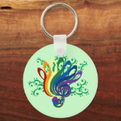 Clef Bouquet Sleutelhanger (Voorkant)