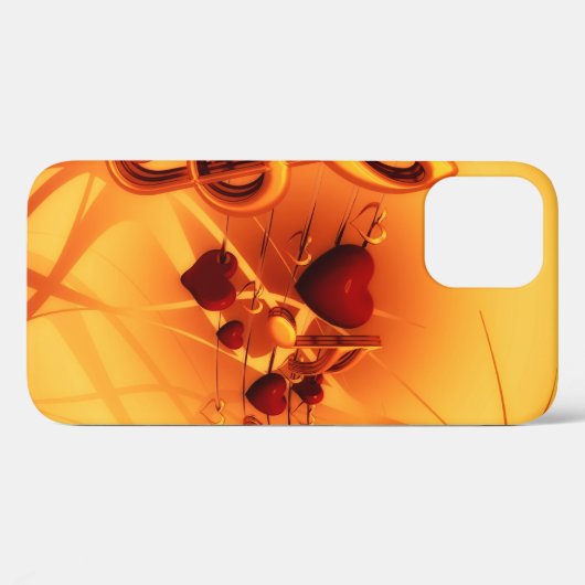 Clef grades love heart music Case-Mate iPhone case (Achterkant (horizontaal))