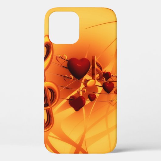 Clef grades love heart music Case-Mate iPhone case (Achterkant)