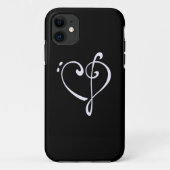 Clef Heart Case-Mate iPhone Case (Achterkant)