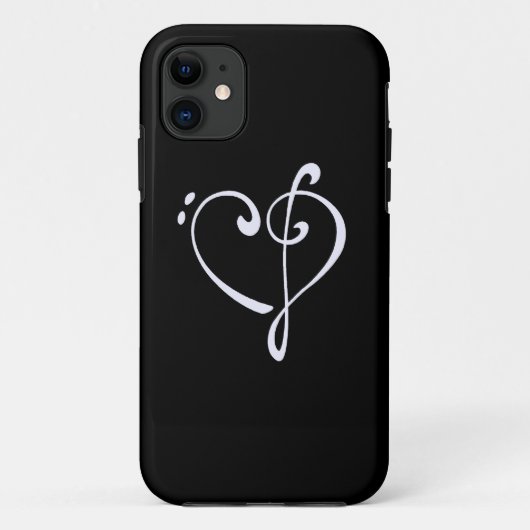 Clef Heart Case-Mate iPhone Case (Achterkant)