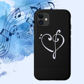Clef Heart Case-Mate iPhone Case