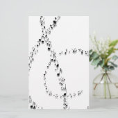 Clef notes briefpapier (Staand voorkant)