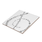 Clef notes tegeltje (Zijkant)