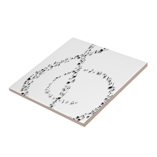 Clef notes tegeltje (Zijkant)