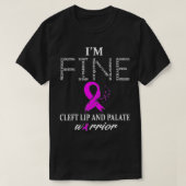 Cleft Lip en Palate Warrior T-shirt (Design voorkant)