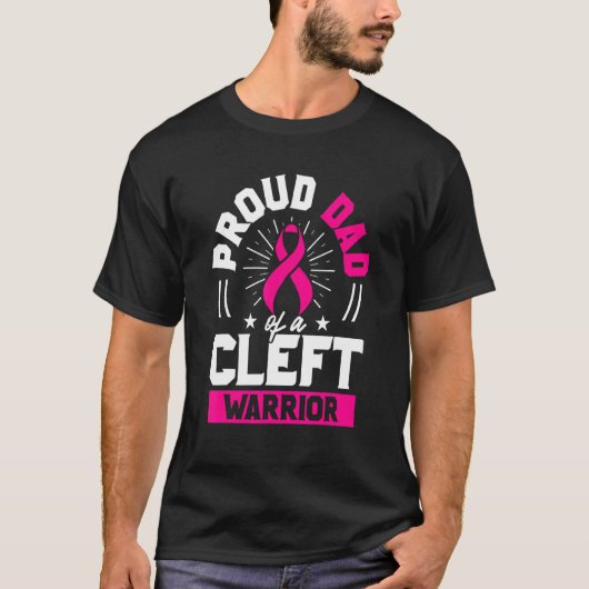 Cleft Palate Lip Fun Overcome Strenge bewustwordin T-shirt (Voorkant)