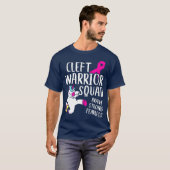 Cleft Palate Lip Warrior Squad Sterke T-shirt (Voorkant volledig)