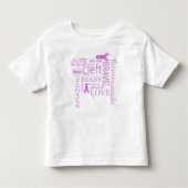 Cleft Words Kinder Shirts (Voorkant)