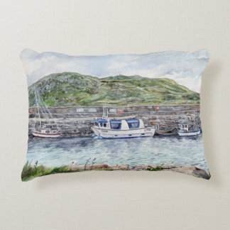 Cleggan Harbour, Connemara, Ierland Kussenontwerp Accent Kussen