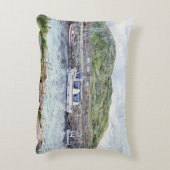 Cleggan Harbour, Connemara, Ierland Kussenontwerp Accent Kussen (Achterkant (Verticaal))