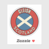 Cleish, Schotland Sticker (Vel)