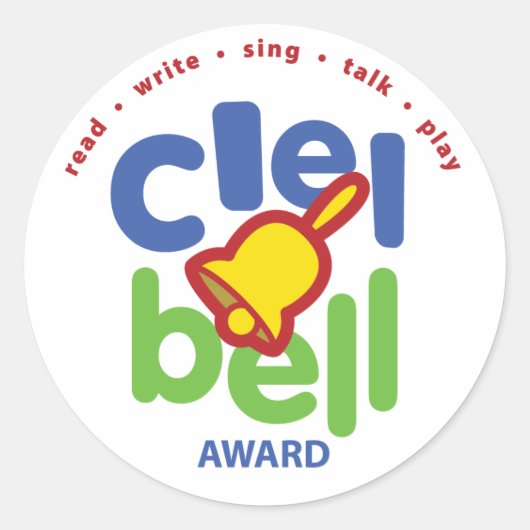CLEL Bell Award - Stickers (Voorkant)