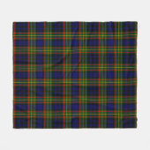 Clelland Schotse ruit Fleece Deken (Voorkant (Horizontaal))