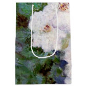 Clematis, 1887 schilderij van Claude Monet Medium Cadeauzakje (Achterkant)