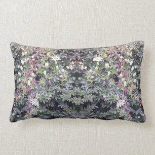 Clematis 714 Flower Photo Mirror Lumbar Pillow Kussen