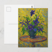 Clematis Ansichtkaart Briefkaart (Voorkant / Achterkant)
