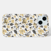 Clematis Bloeiende Gouden Gele Vine Bloemen Case-Mate iPhone Case (Achterkant (horizontaal))