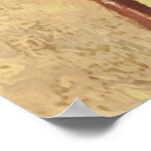 Clematis-bloemen botanische kunst poster (Hoek)