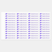 Clematis Bloemen Strijklabels Labels (Vel)