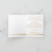 Clematis Bloemenfotografie Bedankt Opmerking Kaart (Binnen)