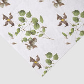 Clematis-bloempatroon Tissuepapier (Detail)