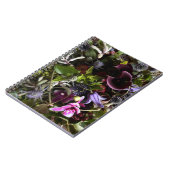 Clematis & Blue Floral Botanical Notebook Notitieboek (Linkerzijde)