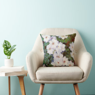 Clematis door Claude Monet Kussen