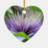 Clematis Flower Blossom Ornament (Voorkant)