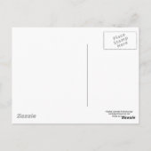 Clematis Flower Kaleidoscope Briefkaart (Achterkant)