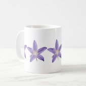 Clematis Flower Print Mok (Voorkant links)