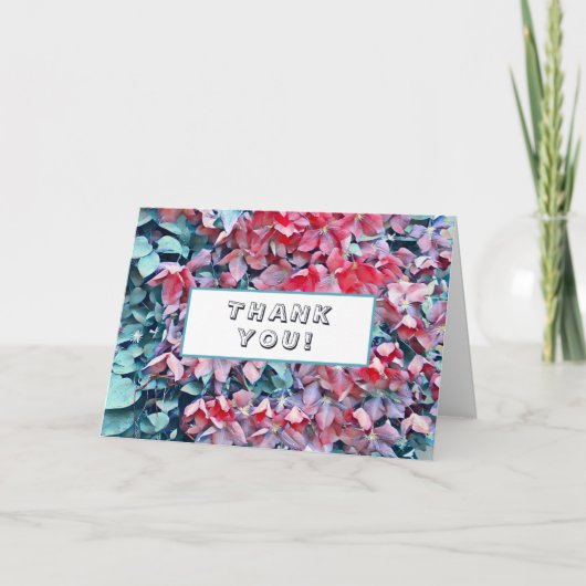 Clematis Flowers Aankondiging (Voorkant)