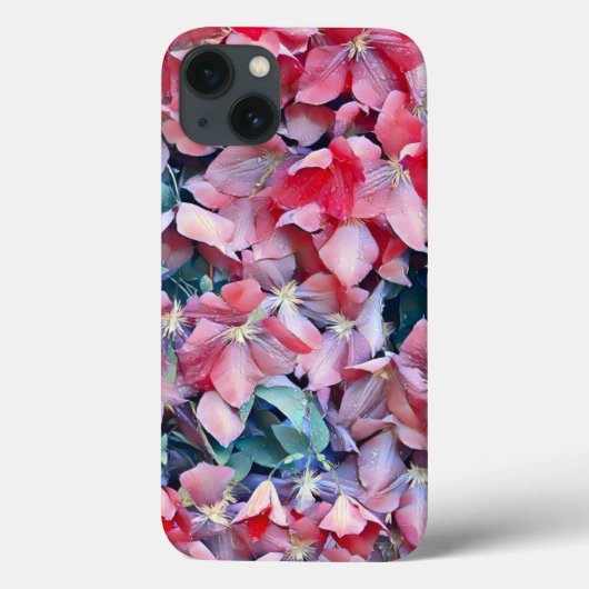 Clematis Flowers Case-Mate iPhone Case (Achterkant)
