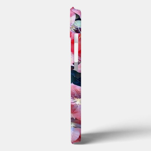 Clematis Flowers Case-Mate iPhone Case (Achterkant / Links)