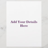 CLEMATIS FLYER (Achterkant)