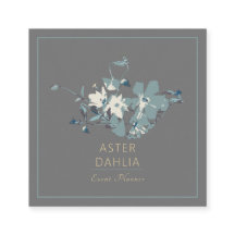 Clematis Geel Geel Grijze Gekleurde Waterverf Bloe