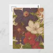 Clematis | George Nicholson Briefkaart (Voorkant / Achterkant)