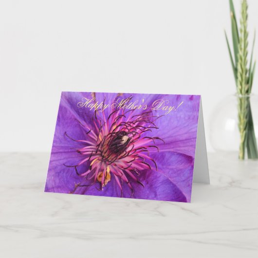 CLEMATIS KAART (Voorkant)