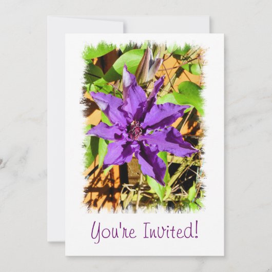 CLEMATIS KAART (Voorkant)