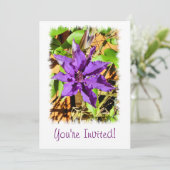 CLEMATIS KAART (Staand voorkant)