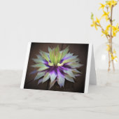 Clematis, kaart (Gele Bloem)