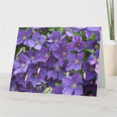 Clematis Kaart (Voorkant)